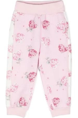 MONNALISA Pantaloni sportivi a fiori