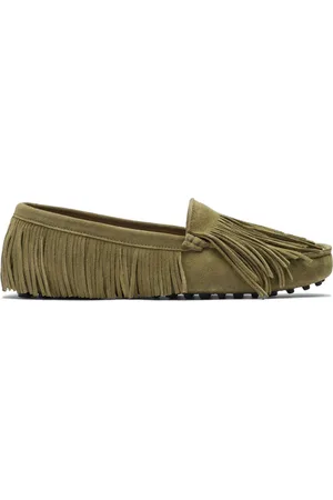 Scarosso Mocassini Cochise con frange