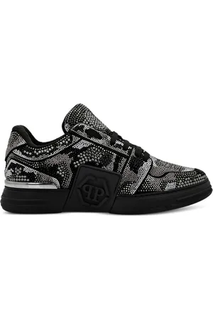Philipp Plein Sneakers Crystal Royal Street con logo goffrato
