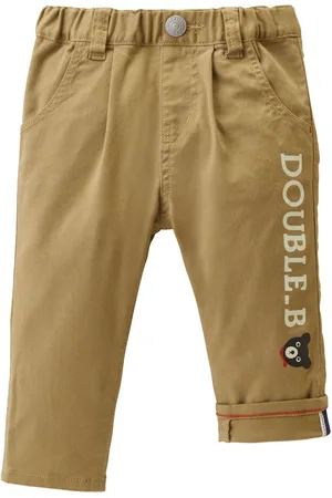 Miki House Pantaloni dritti con stampa