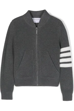 Thom Browne Cardigan con dettaglio a 4 righe