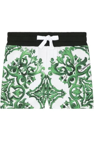 Dolce & Gabbana Shorts con stampa maioliche