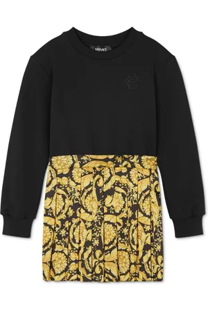 VERSACE Abito con stampa barocca