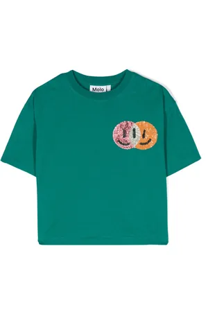 Molo T-shirt Reinette con paillettes