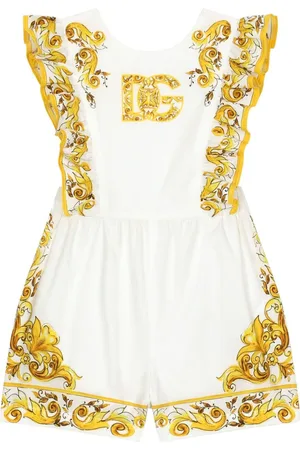 Dolce & Gabbana Shorts con stampa maioliche