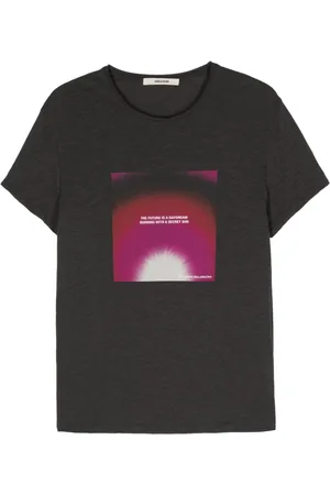 Zadig & Voltaire T-shirt Toby con stampa fotografica x Greta Bellamacina