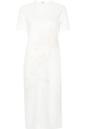 Brunello Cucinelli Abito midi con paillettes