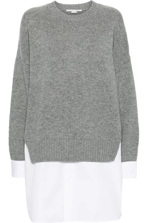 Stella McCartney Maglione con effetto a strati