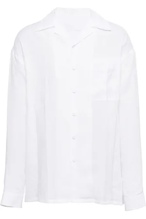 Prada Camicia con revers a lancia