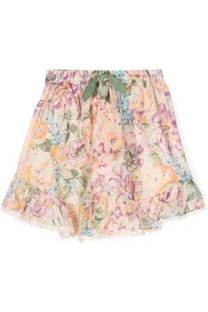 ZIMMERMANN Gonna Halliday a fiori