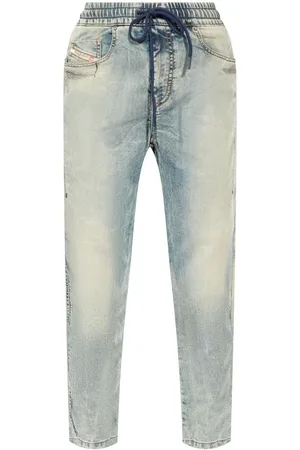 Diesel Jeans affusolati con effetto schiarito