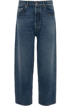 J.W.Anderson Pantaloni denim crop dritti