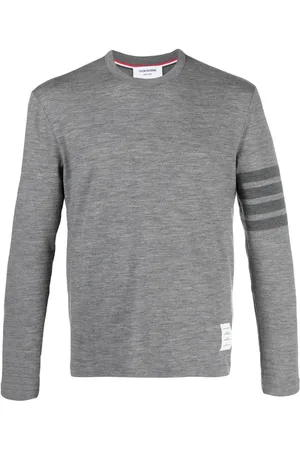 Thom Browne T-shirt con dettaglio a 4 righe