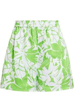 Michael Kors Shorts Palm con vita elasticizzata