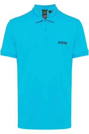 HUGO BOSS Polo a maniche corte con applicazione