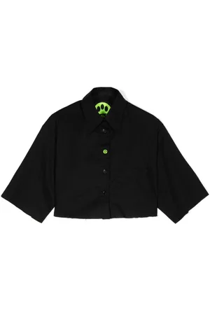 BARROW Camicia crop con stampa