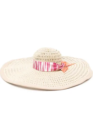 Missoni Cappello estivo con dettaglio foulard