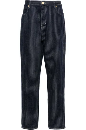Kenzo Jeans affusolati gessati