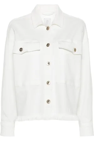 ELEVENTY Camicia con frange
