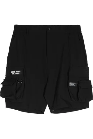 Izzue Cargo corti ripstop con placca logo