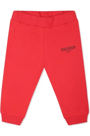 Balmain Pantaloni sportivi con ricamo