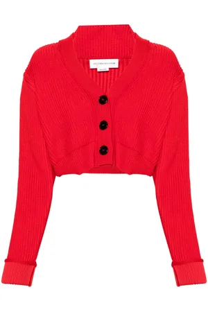 Victoria Beckham Cardigan crop con scollo a V