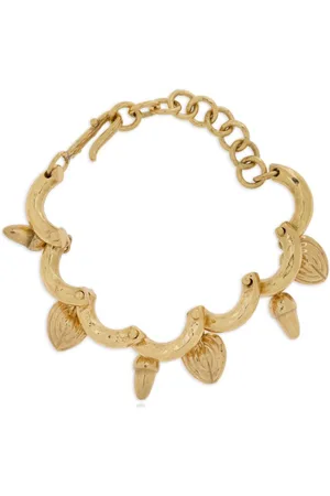 ULLA JOHNSON Bracciale Petal con ciondolo