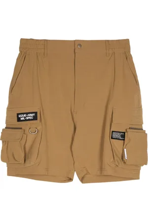 Izzue Cargo corti ripstop con placca logo
