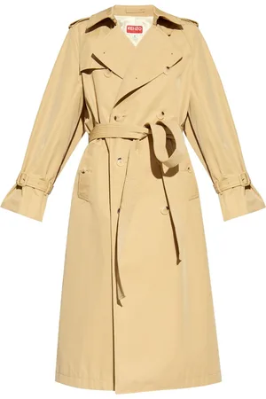 Kenzo Trench doppiopetto con cut-out