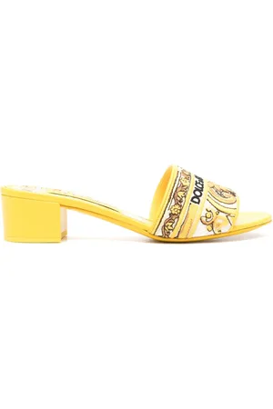 Dolce & Gabbana Sandali con ricamo maioliche 40mm