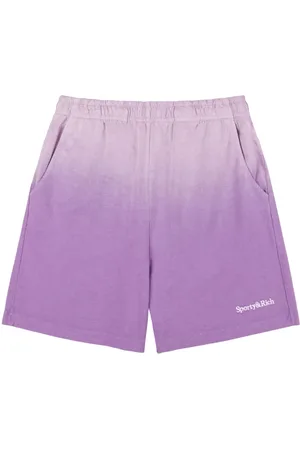 Sporty & Rich Shorts sportivi con effetto sfumato