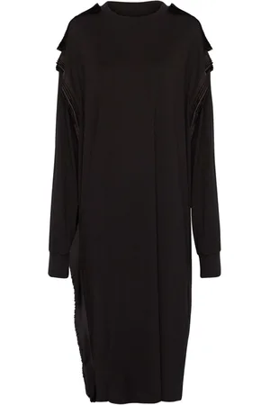 Maison Margiela Abito midi a maniche lunghe