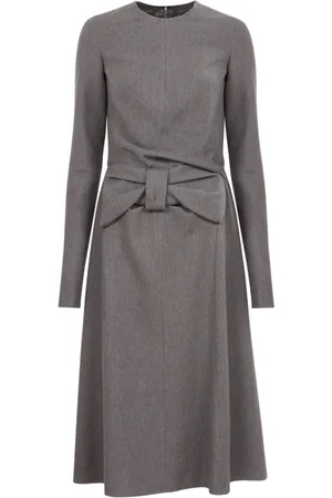 Maison Margiela Abito midi con fiocco