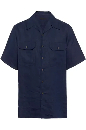 Prada Camicia con colletto cubano