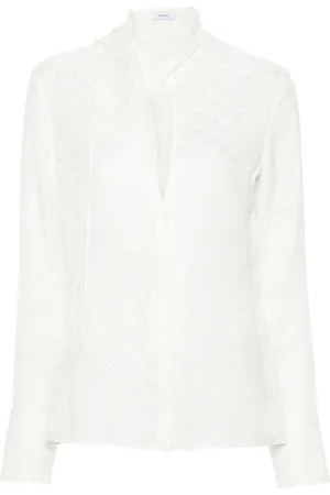 Salvatore Ferragamo Camicia con monogramma jacquard