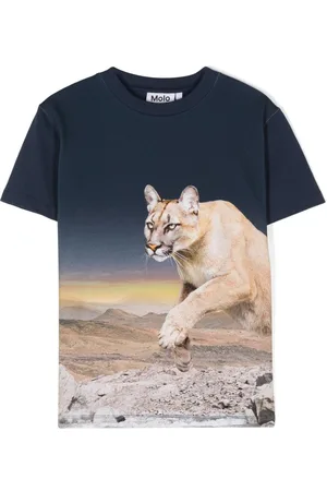 Molo T-shirt Roxo con stampa