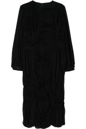 Comme des Garçons Abito midi drappeggiato