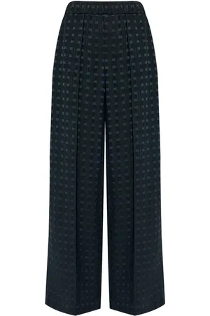 Kenzo Pantaloni a palazzo Weave