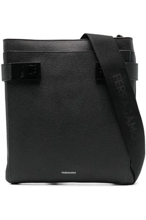 Salvatore Ferragamo Borsa messenger con chiusura Gancini