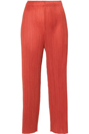 PLEATS PLEASE ISSEY MIYAKE Pantaloni Monthly Colors: April dritti