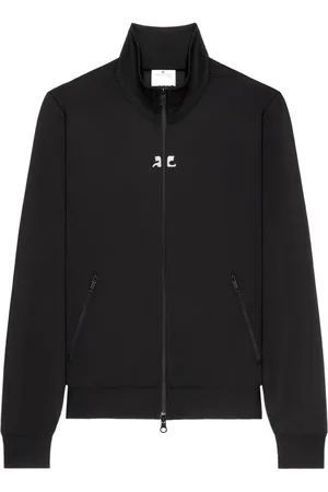 Courrèges Giacca con ricamo logo
