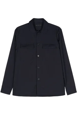 LOW BRAND Camicia in lana vergine
