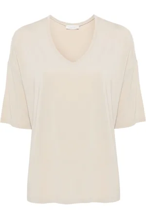 LE TRICOT PERUGIA T-shirt con scollo a V