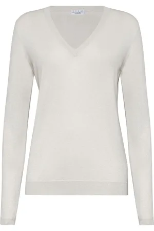 Brunello Cucinelli Maglione con scollo a V
