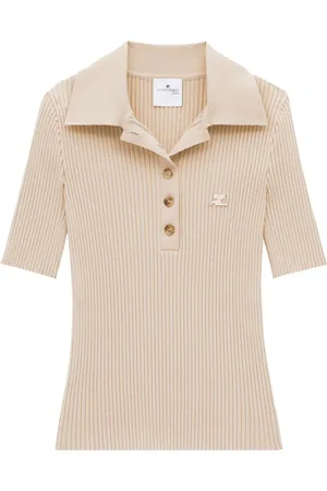 Courrèges Polo Iconic a coste