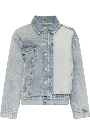 Maison Margiela Giacca denim con effetto vissuto
