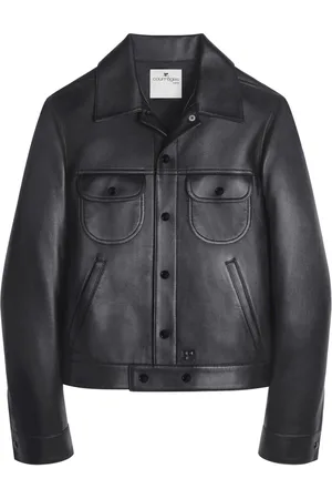 Courrèges Giacca-camicia in pelle