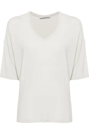 LE TRICOT PERUGIA T-shirt con scollo a V