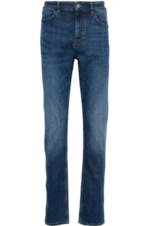 HUGO BOSS Jeans dritti a vita media