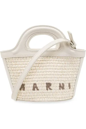 Marni Borsa tote Tropicalia micro con ricamo